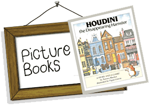Terence Blacker's picture books including Houdini the disappearing hampster and Henry and the frights